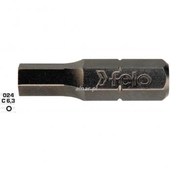 Felo Key Compass Bit C 6.3 Industria Hex 6.0 mm x 25