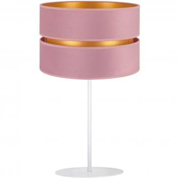 Tavolo Light Euluna Golden Duo Rosa Chiaro e Oro