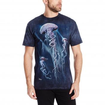 Eisblau Mountain Jellyfish Shirt Klein