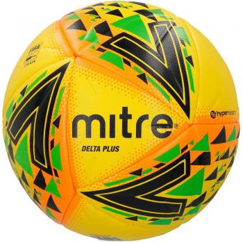 Pro Delta Unisex Football – Size 4 (Yellow/Black/Green)