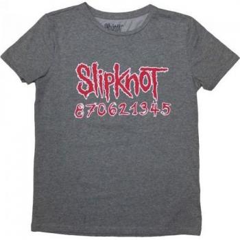 Damen T-Shirt von Slipknot „Don´t Ever Judge Me“ Größe L grau