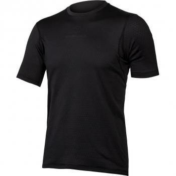 Enduro Kurzarmunterhemd Primaloft® schwarz