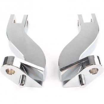 10mm Passenger Foot Peg Mounts for Harley Davidson Street Glide Road Glide Road King