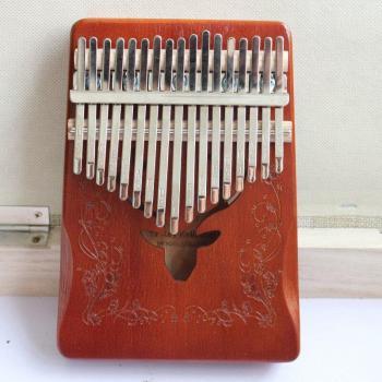 17 Schlüssel Kalimba mit Handschutz