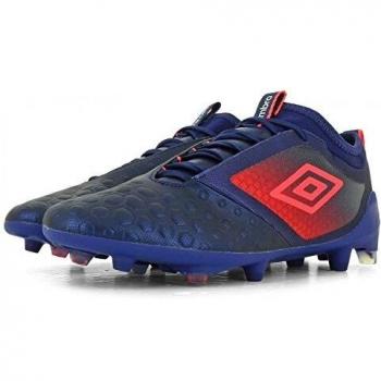 Umbro UX Accuro II Pro Stiefel, Herren, Blau (Lava Pink/Weiß)