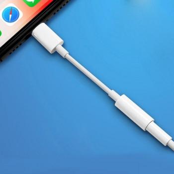 Adaptador de Audio 3,5 mm para iPhone 7/8/11 Pro/XR