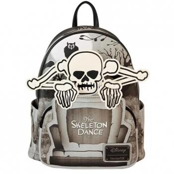 Zaino Loungefly Multicolore Disney Skeleton Dance 26cm