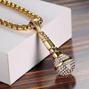 Colgante Oro Rock‑Mic