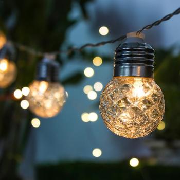 Solare Lichterkette 4m10 pour Jardin et Noël