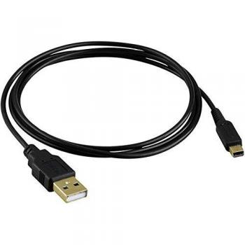 DelTex GoldLine 1.5 m USB Power Connector for New 3DS & 2DS XL