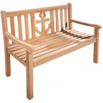 DeVries Sitzbank Woodie 120cm Teak natur