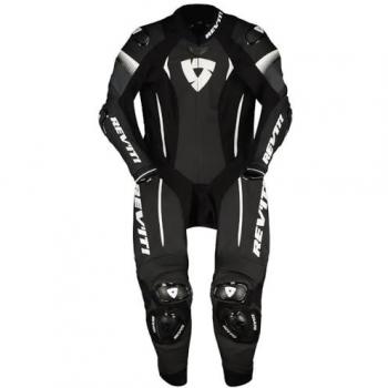 Revit Xena 4 Tuta in pelle da moto monopezzo da donna Nero Bianco taglia 40