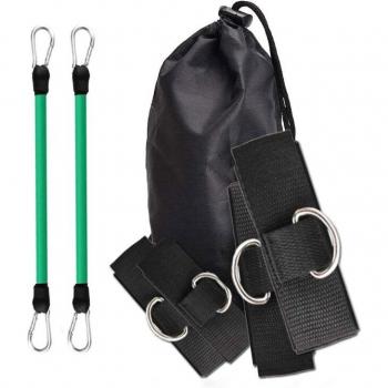 Kit de bandes résistance latex pour pratique volley, accessoires de tension et cordes élastiques 24BD