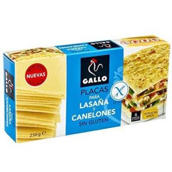 Lasaña y Canelones Gallo Sin Gluten