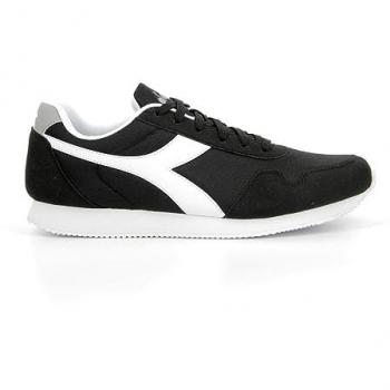 Diadora SCARPA RUNNING SIMPLE 8 Uomo Bianco/Nero