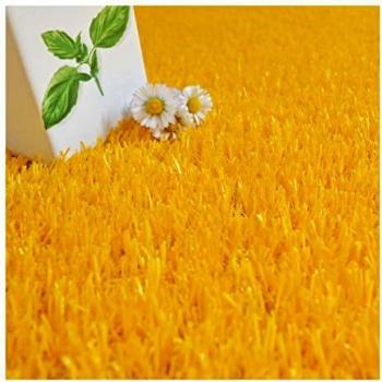 Gazon synthétique Jaune orangé