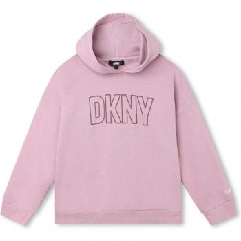 DKNY Felpa D55000 Rosa Corte Regolare