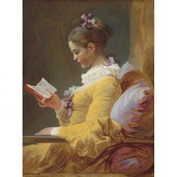 Puzzle 2000 Teile Jean-Honoré Fragonard: Die Lesende, 1770-1772