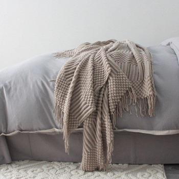 Bohemian Knit Leisure Throw Blanket