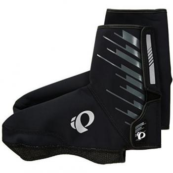 Pearl Izumi Elite Softshell Protector de Zapatos, Unisex, 14381701, Negro, Grande