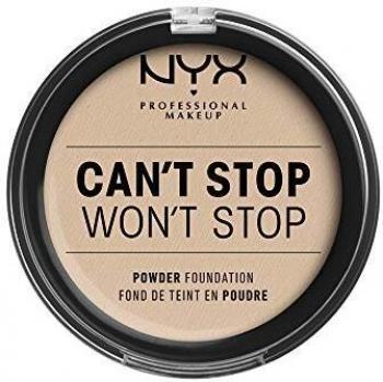 NYX Professional Makeup Puderbasis “Can’t Stop Won’t Stop” – Mattes Finish, Glanzkontrolle, 24‑Stunden Haltbarkeit, vegan, Alabaster‑Tönung