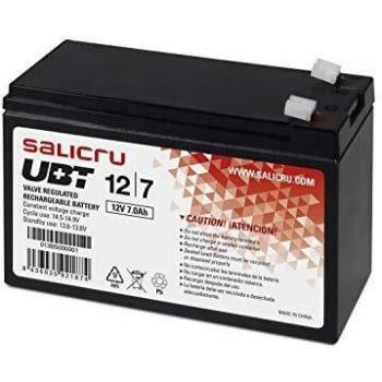 Salicru AGM 12‑Volt 7 Ah UBT-12/7 Battery – Operating Temp –20 