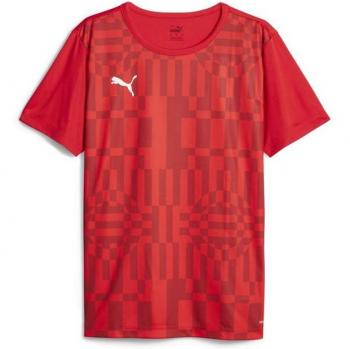 Puma Red Graph Short Sleeve Top – S