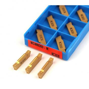 Hoja Carburo Ranurada 300M para Torno CNC