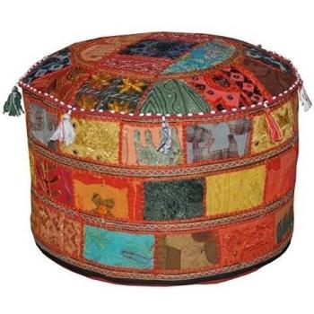 Estuche de Pouf Navya: Arte Indiana
