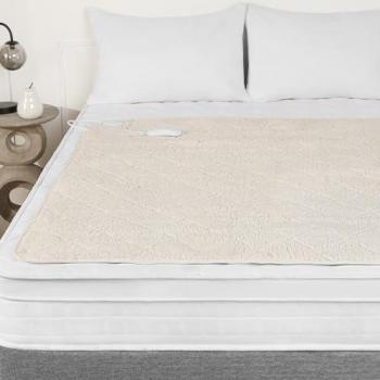 Electric Heated Fleece Under Blanket