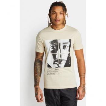 T-shirt 2pac in Jersey di Cotone