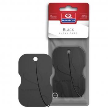 Dr. Marcus Lucky Card (Negro) – Ambientador automotriz