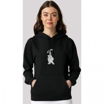 F4NT4STIC Damen Hoodie Alice im Wunderland Hase
