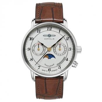 Reloj Zeppelin 85361 con Caja de Acero Inoxidable 40mm