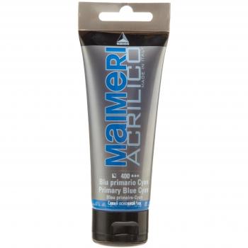 Blu Primario Ciano Tubetto da 75ml Acrylic Color Maimeri