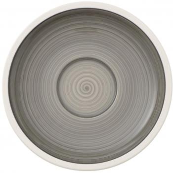 V&B Artesano Grey Tea Cup Saucer