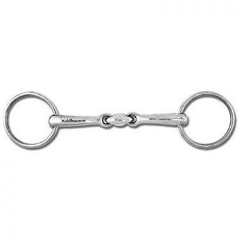 Bradoon Bit – Double Joint, Solid 13.5cm