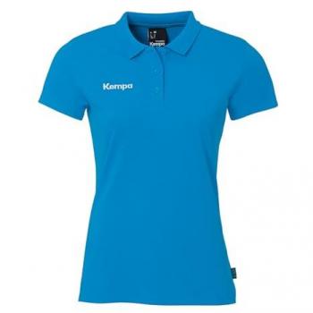 Damen Polo-Shirt in Blau von Kempa Classic XL