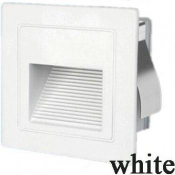 8pcs Outdoor Recessed LED Step Lights IP65 Waterproof Corner Lamps AC220V