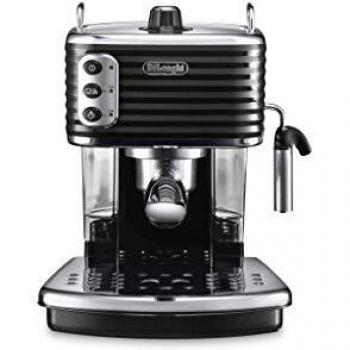 De'Longhi Scultura ECZ351BK Traditional Pump Espresso Machine ECO Button