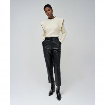 Pantaloni Salsa Jeans con Cintura Neri L