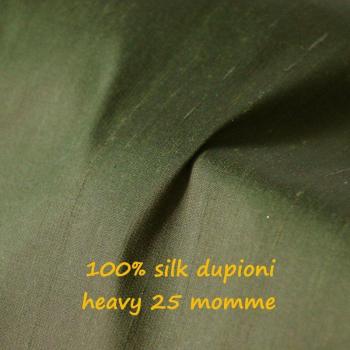 Cuirassé Vert Militaire en Soie Douce