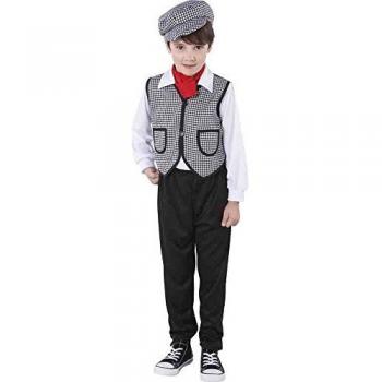 Blazer casual Isidro menino, estampa chulapo