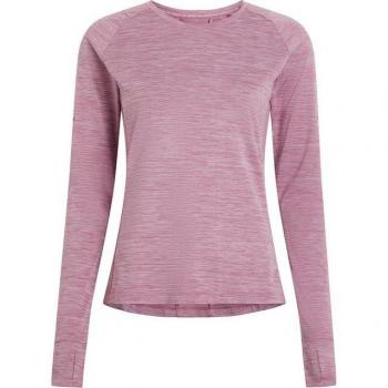 Damen Langarmshirt Evii von Energetics in Melange Violett Lilac