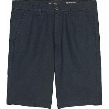 MARC O'POLO Shorts aus Leinen dunkelblau 33