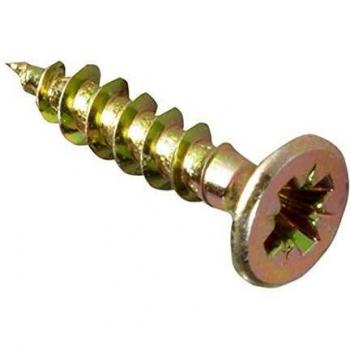 Forgefix All-Purpose Pozi Screw CSK ST ZYP 4.0 x 20mm 40 Count