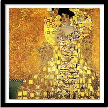 Diamante 5D fai da te ricamo diamante bellissimo Gustav Klimt Adele immagine pasta diamantata 30x30CM