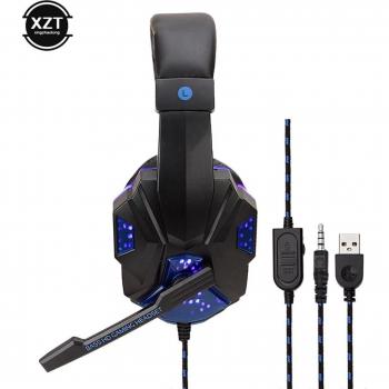 Casque Stéréo PC avec Lumières LED