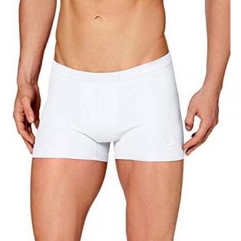 Odlo Herren Boxershorts, Cubic ST, Snow White, Größe S