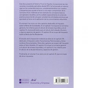 Sistema fiscal español II: Impuesto sobre Sociedades. Tributación de no residentes. Imposición indirecta. Otros impuestos.